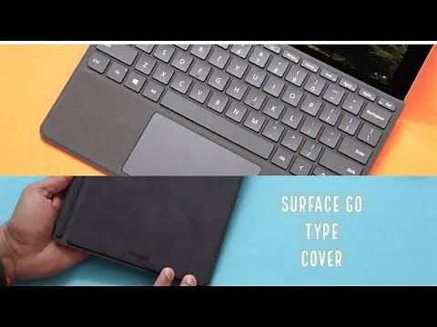 Microsoft Surface Go type cover Review![A must have surface go accessory]