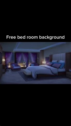 Free Bedroom Background for Gacha Profile Pictures
