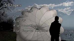 K2 Parapente / Pliage parachute de secours