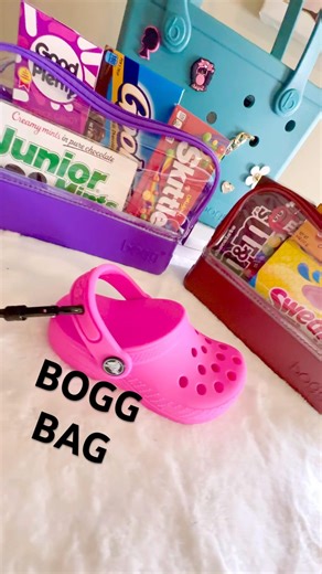 BOGG STADIUM BAG EVA PVC CLEAR WAIST BELT FANNY PACK POUCH PURPLE #boggbag #bogg #stadiumbag