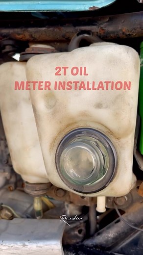 Prabhu Gp | 2t oil meter installation . . . . #2t #castrol #oil #2strokelife #rxmafia #rxownersclub #rxclub | Instagram