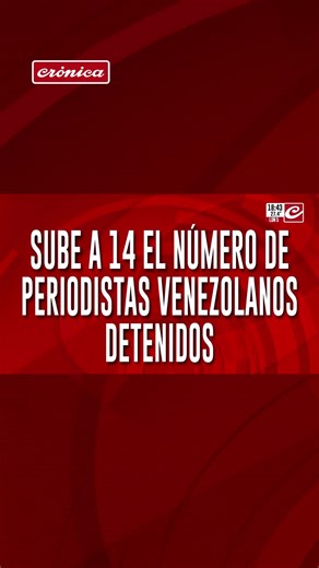 Tensión en Caracas: Detención de periodistas en Venezuela