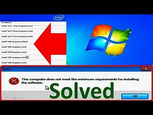 How to Fix Intel HD Graphics Driver Installation Error Windows 7 (Complete Tutorial)