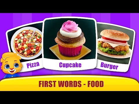 Baby's First Words #8 - Learn Food Names with Lucas and Ruby | RV AppStudios Games