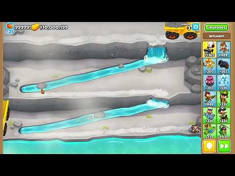 The new BTD6 Map "Quarry" has a hidden easter egg...