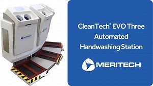 CleanTech EVO Three | High-Throughput Automated Handwashing Station