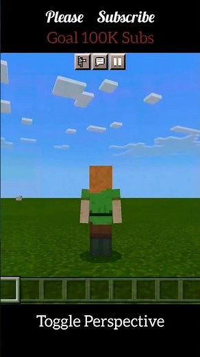 How to Toggle Perspective in Minecraft PE