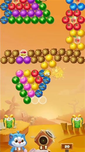 Primitive Bubble Shooter