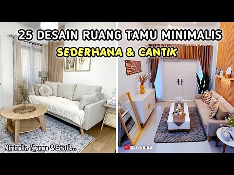 25 MINIMALIST LIVING ROOM DESIGNS, SIMPLE AND BEAUTIFUL