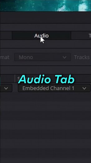 How to FIX Audio only in Left Ear | Mono Audio issue in Davinci Resolve #shorts