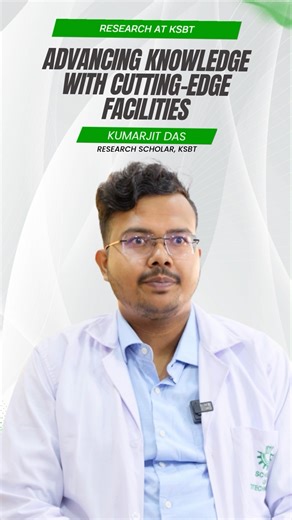 KIIT on Instagram: "At KIIT, research is driven by purpose, infrastructure, and societal relevance. Kumarjit Das, whose academic journey includes both B. Tech and M. Tech from the School of Biotechnology (KSBT), exemplifies this research-led ecosystem with a strong focus on bioenergy and predictive modelling. With 24/7 access to the Central Library and the support of the Central Research Facility, researchers at KSBT benefit from a dynamic, interdisciplinary environment equipped with state-of-th