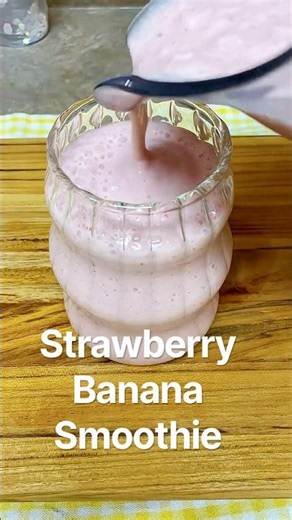 🍓🍌Healthy Smoothie