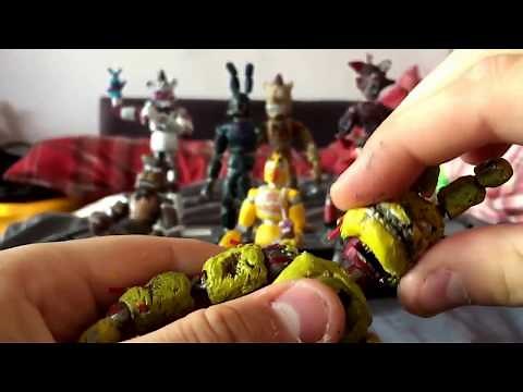 Fnaf 3 ULTIMATE SPRINGTRAP custom action figure review (masterpiece edition)