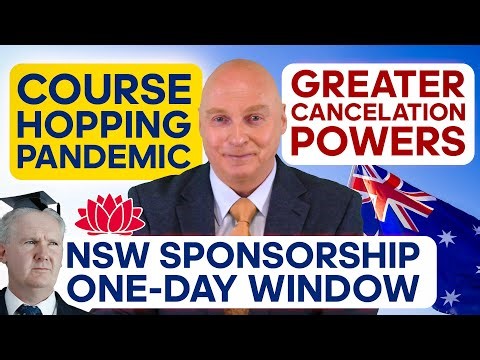 Australian Immigration News 24.1.26. New Cancellation Powers, 491 Pth1 NSW Sponsorship Closes + more