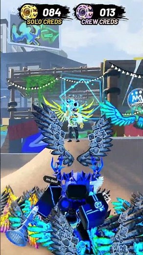 The Dev item FREE "Wings of Genius" is The Takeover in Roblox