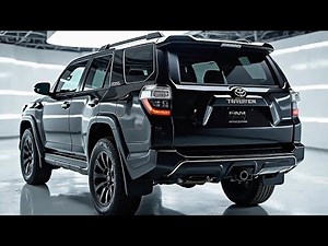 All-New 2025 Toyota 4Runner in Black – Stunning Redesign