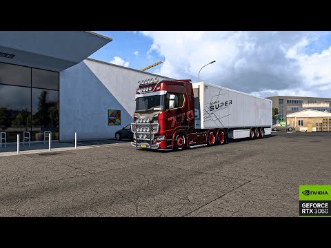 Scania V8 Drive Germany 770 Ultra Graphics RTX 3060 ETS 2 Gameplay