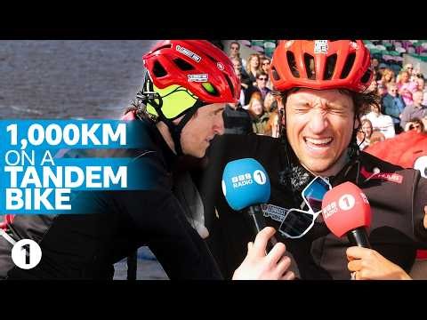 1,000km on a tandem bike: The story of Greg James' Longest Ride
