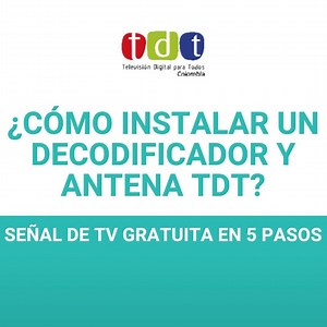 Si tu TV 📺 es de antes del 2014 o tiene "cola"... es muy probable que necesites un decodificador y una antena para acceder a la señal gratuita de la #TDT. ➡️ ¿Cómo te puedes conectar? 💻 www.tdtparatodos.tv 📱 317 3675640 | TDT Colombia TV