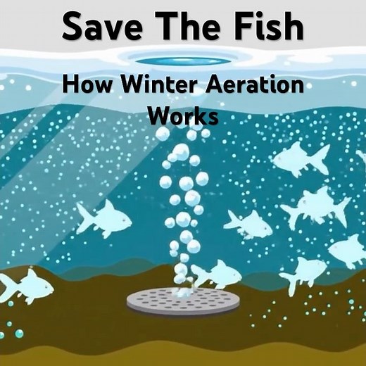 How Winter Pond Aeration Works!