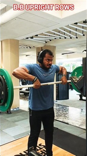 UPRIGHT ROWS SUPERIORITY 💪#shoulder #shoulderworkout #shoulderday #shoulders #gym #motivation