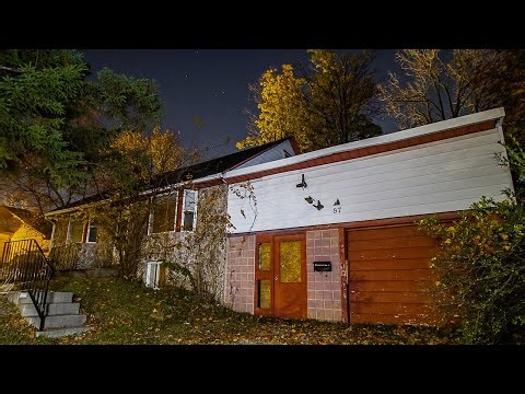 Forgotten Shadows: Exploring a Creepy 1950s Abandoned House