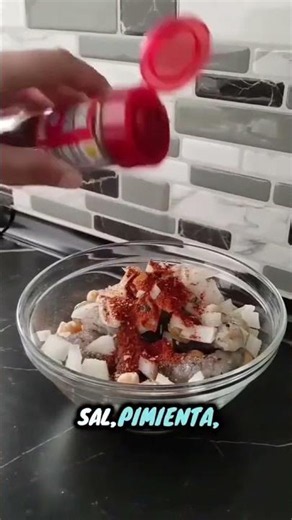 Garbanzos con langostinos