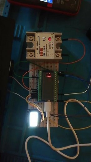 How to drive a 240Vac Motor using Arduino Nano