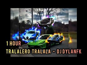1 HOUR || TRALALERO TRALALA - DJ DYLANFK || SLOWED + REVERB || SHARK MEME