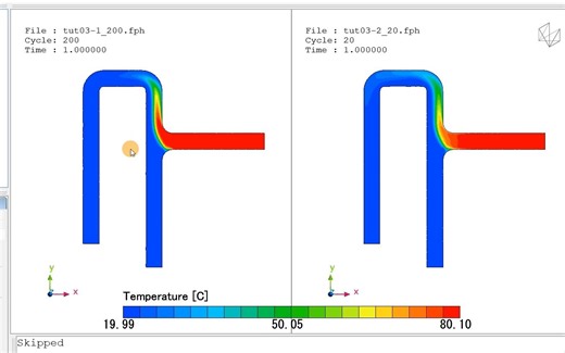scflow基础培训-案例3：管道瞬态热流分析