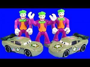 Army Car McQueen Saves Army Mater from Replica Joker Sarge Mission