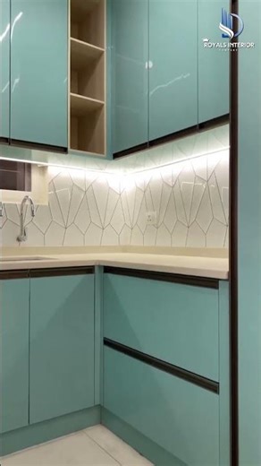 Small Modern Kitchen Design | Smart & Stylish Space Saving Ideas