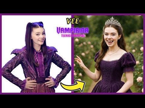 Vampirina: Teenage Vampire as PRINCESS 💜👑 + Guess the Voice Quiz | Vampirina, First Year to Watch