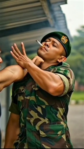TNI Santai di Halte, 2 Preman Salah Pilih Lawan! 😱🔥‼️#shorts #army #tni