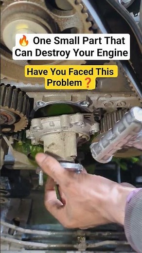 How to Replace a Car Water Pump | DIY Car Repair #shorts