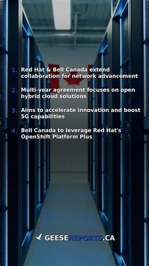 Red Hat, Bell Canada Extend Collaboration for Network Innovation