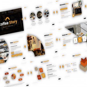 Coffee Theme Presentation Template