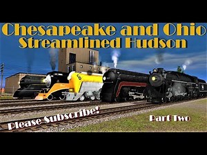 C&O Class L-1 Hudson Trainz Race *Part.2 --- Feat. N&W Class J, SP GS-3, B&M P4 and PRR K4s!