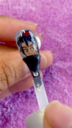Aladdin Character Hand Painting Nail Art #handpaintednails #nailart #vailore