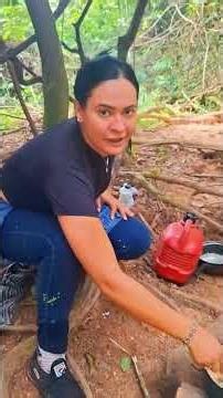 Cooking Rice on Rocks! (Survival Lunch in the Woods)