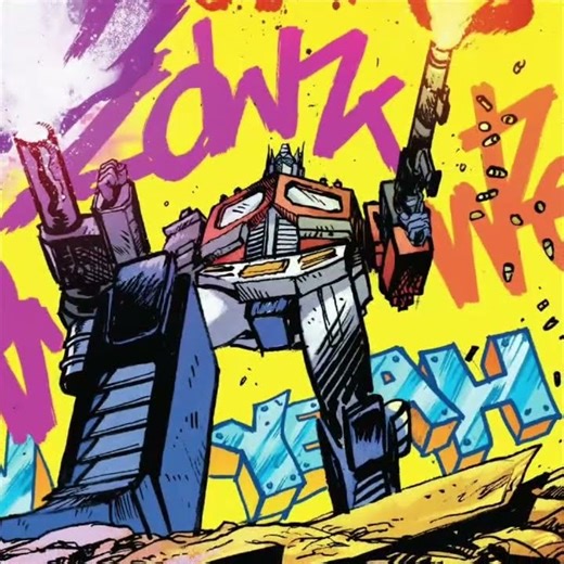 Optimus Prime comic Edith #transformers