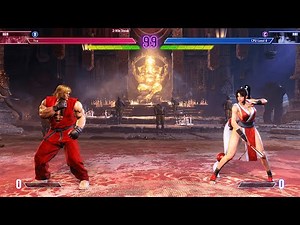 Ken Masters vs Mai (Hardest) - Street Fighter 6. | Epic Battle