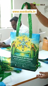 Crafting bags that serve a purpose! 🛍️🧵 Our client didn't just want a promotional item; they wanted a functional Tote Bag that people would love to carry every day. Check out this vibrant custom print for 'Shambhala Retreats'! 🌿🐸 ✅ Durable ✅ Stylish ✅ Daily Utility Want to customize bags for your brand? DM us now! 📩 Shop Now : www.seedballs.in Contact : 9629503300 | 9655894545 Email : support@seedballs.in #Returngift #Birthdayreturngift #Weddingreturngift #Ecofriendly #Uniquereturngift #See