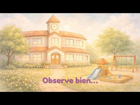 L’École des Secrets 🏫✨ | Jeu d’Observation Calme pour Enfants