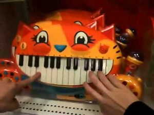 Keyboard Cat Toy in Target!
