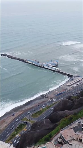 Lima Aerial Views 🇵🇪 | 4K Coastal Skyline