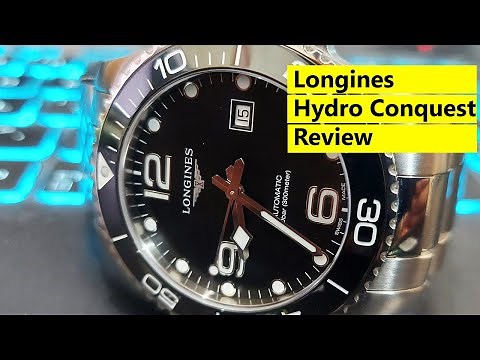 Longines HydroConquest Review 2022 - Better than Omega SeaMaster and Rolex Submariner?