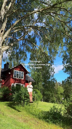 Lotta Stichler: So hungry I could eat a summer trip to Sweden!