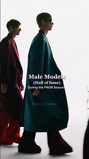 🌪️Top male models of the Fall Winter Season 2024 #fashionmodel #runway #fashion #menfashion #shorts