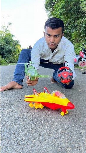 Remote Control Helicopter 🚁 and fighter jet ✈️Unboxing and review testing